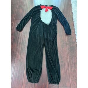 Dr. Seuss Cat In The Hat Costume Spirit‎ Halloween Adult Small/Medium - NO HAT